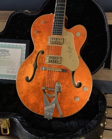 Gretsch Custom Shop Masterbuilt Stephen Stern 6120 125th Anniversary Gold Leaf
